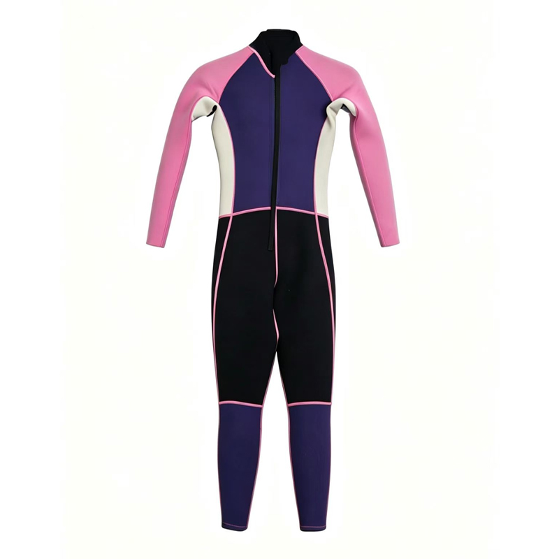 Traje de neopreno con bloques de color para mujer