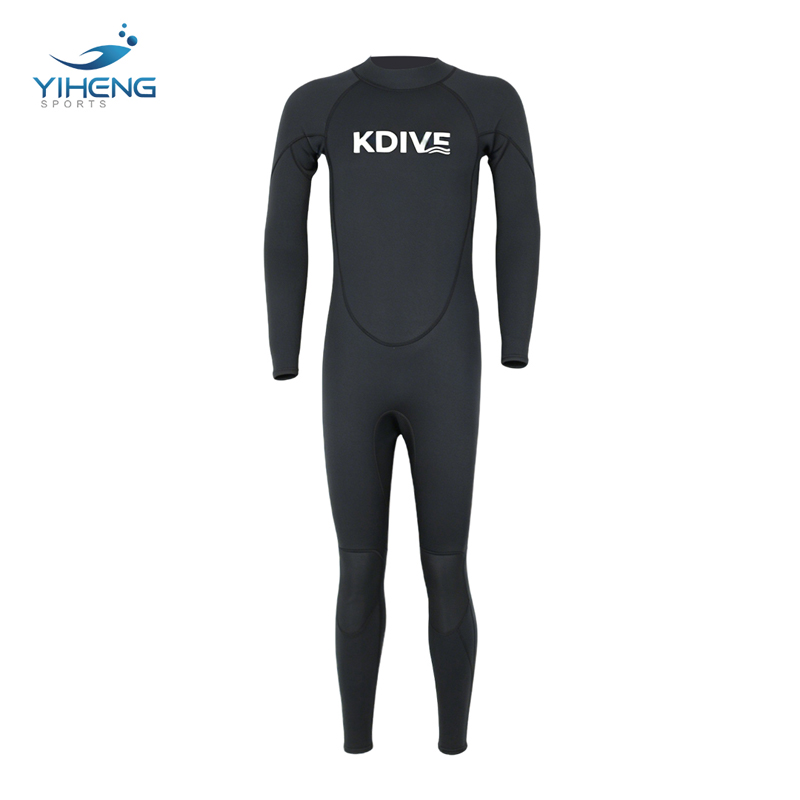 Traje de neopreno completo negro de 2 mm para hombre – neopreno súper elástico para snorkel de surf