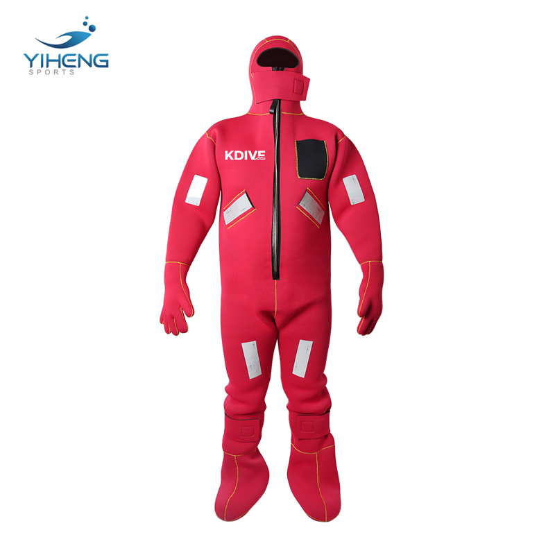 Traje seco profesional para buceo en hielo