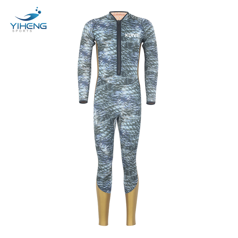 Traje de neopreno apnea de piel de tiburón titán