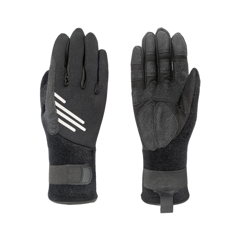 Guantes de buceo reforzados con cuero
