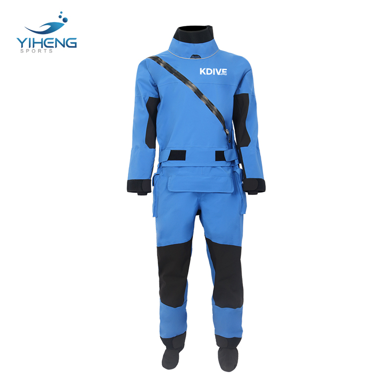 Traje seco transpirable Blue Rescue